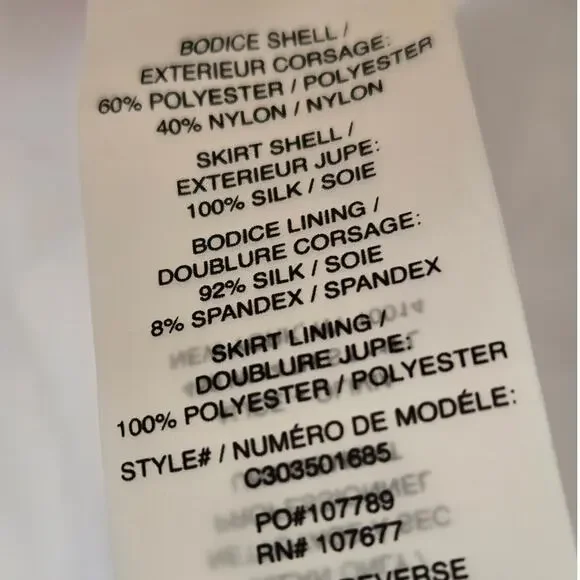 Alice + Olivia Ivory Cream Antique White Fyona Lace Silk Mini Dress Rare Size 2 - Picture 8 of 8